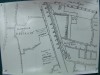 Fragment planu miasta obejmująca hutę, 1916 r.